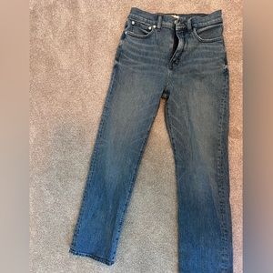 Madewell 90’s straight leg jeans